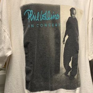 Phil Collins vintage t-shirt Both sides of the world 1994